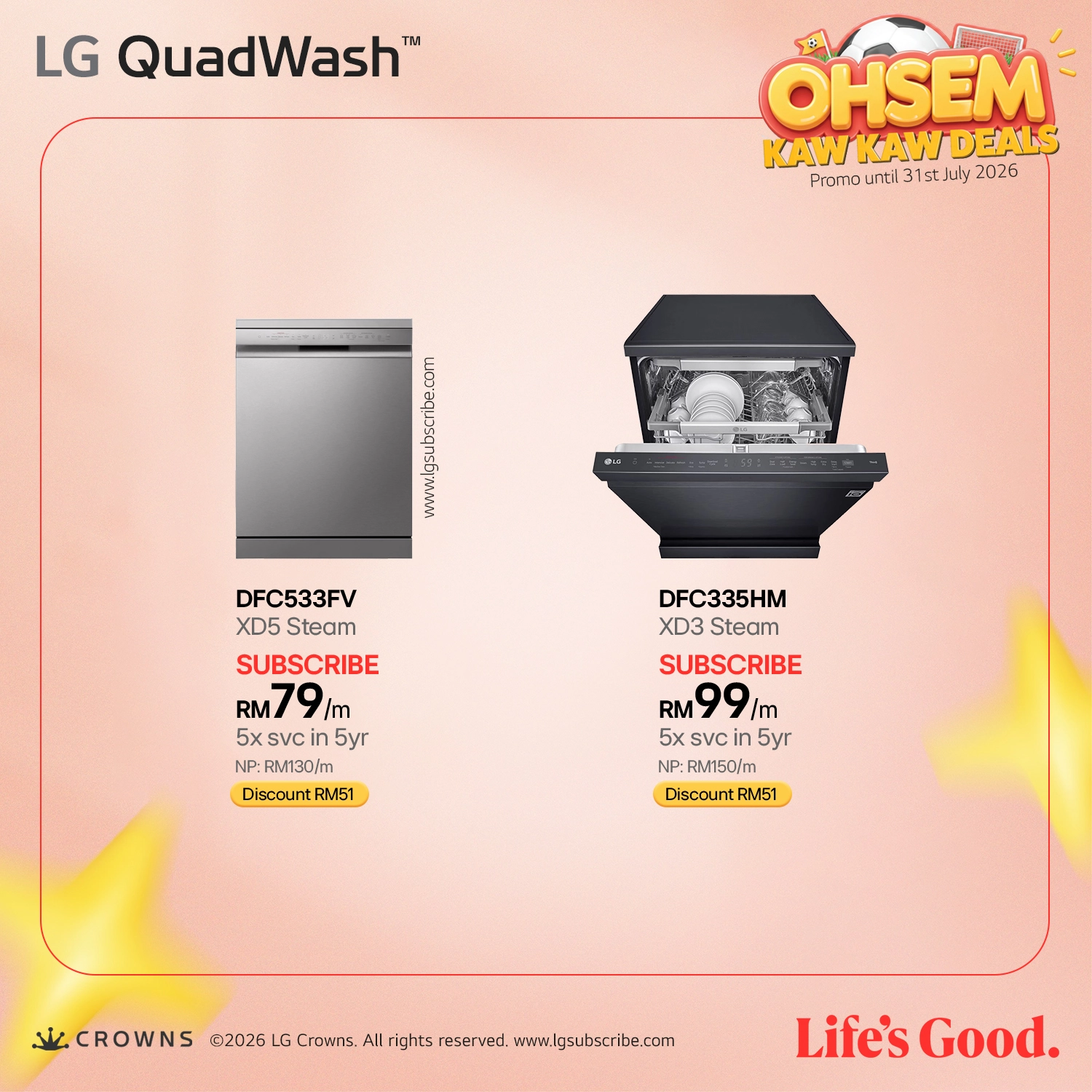 LG QuadWash - Dishwasher