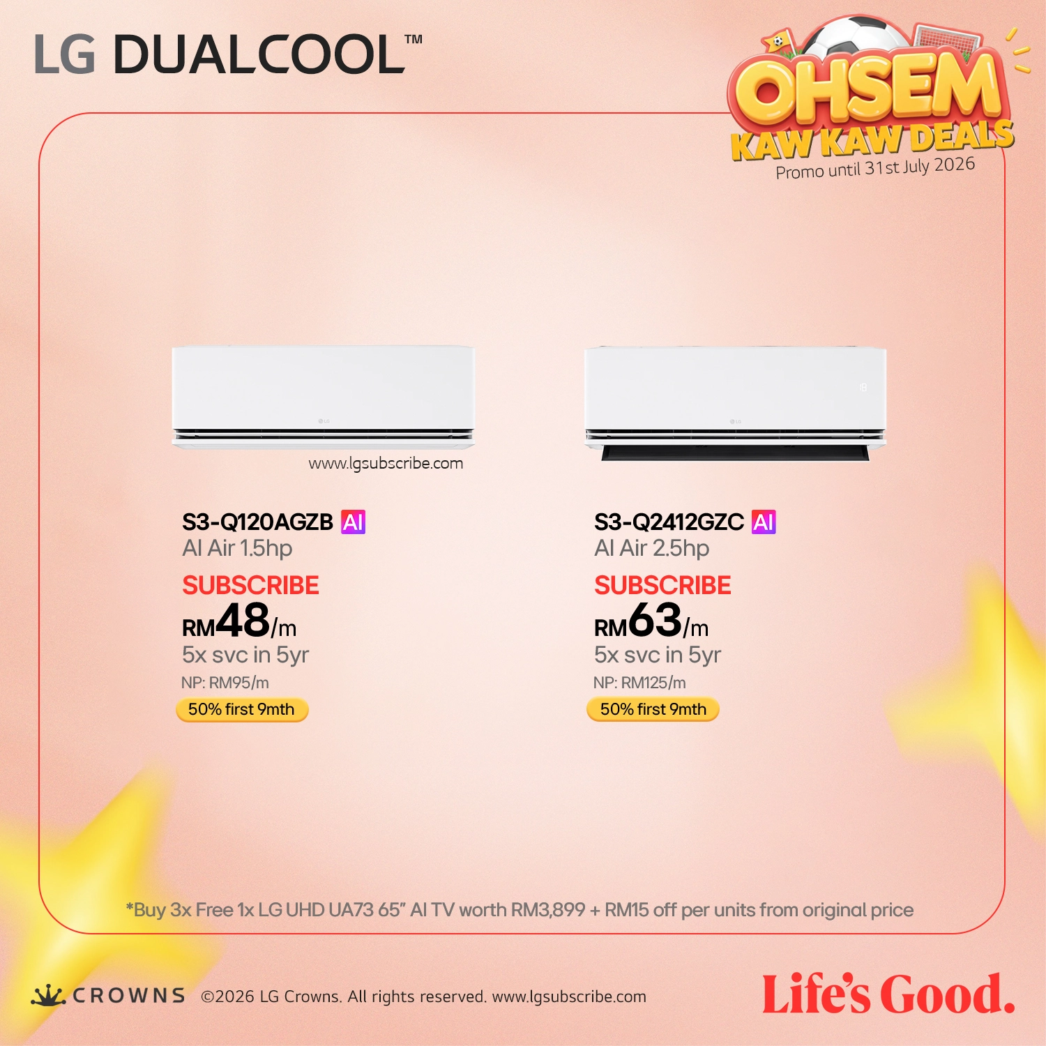 LG DUALCOOL - Air Conditioner