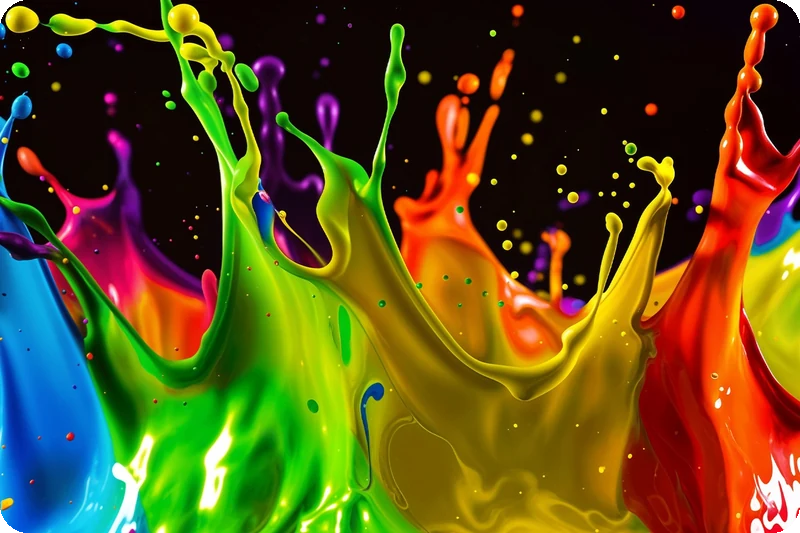 Colorful coral reef displayed on an LG QNED evo television with Dynamic QNED Color Pro.