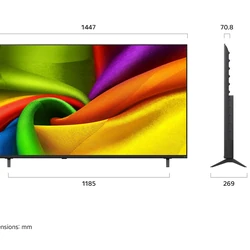 LG NANO 4K UHD AI TV NU86 65" 65NU865BPSA Black