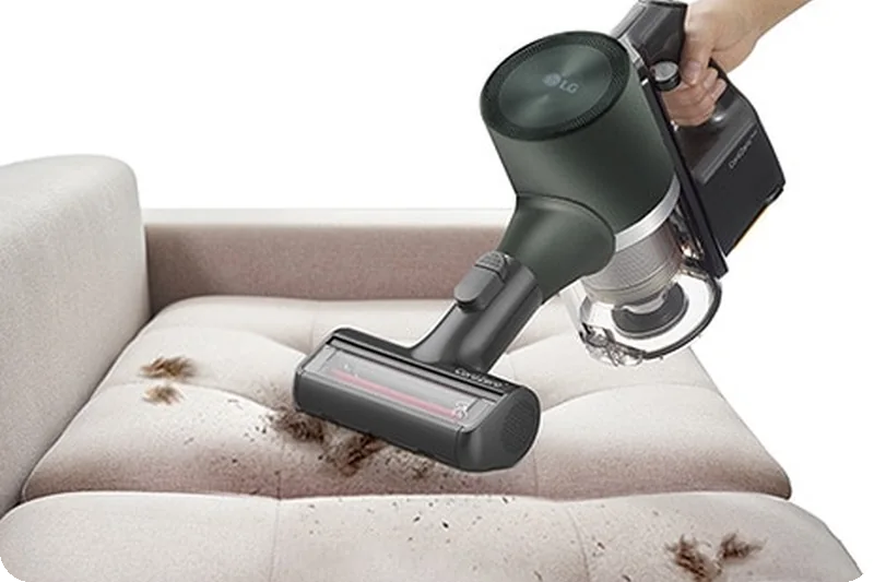 LG CordZero A9X-RSTEAM bedding power punch tool