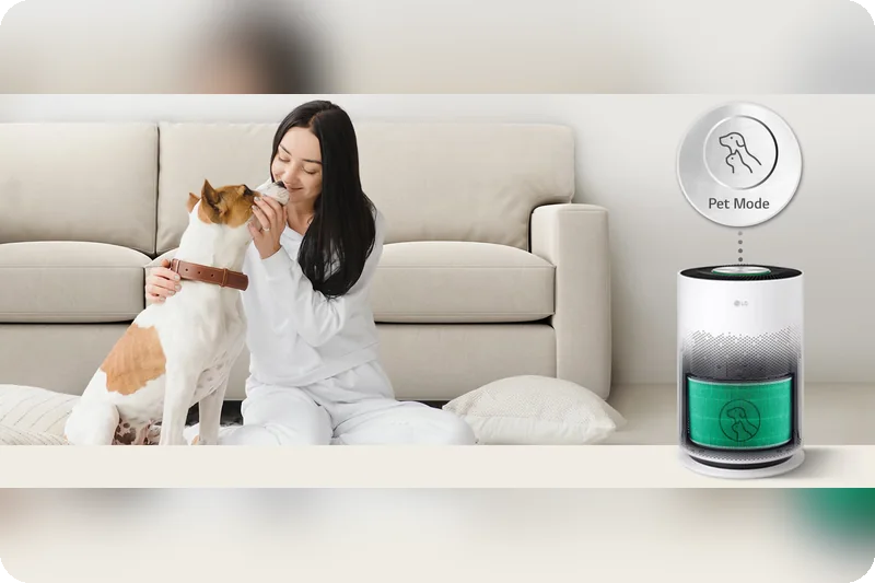 LG PuriCare AS60GHBT0 Pet Care mode