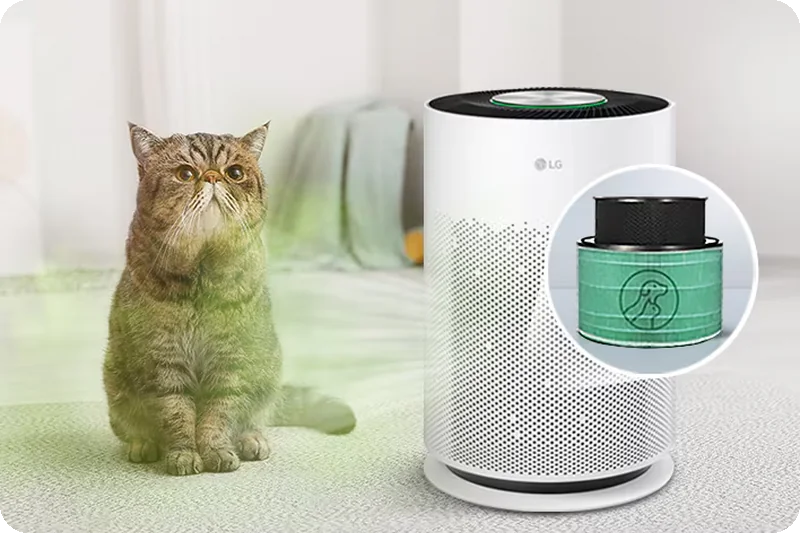 LG PuriCare AS60GHBT0 photocatalytic pet odor filter