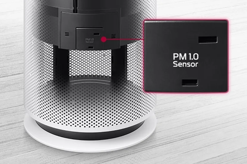 LG PuriCare AS60GHWG0 PM 1.0 dust sensor