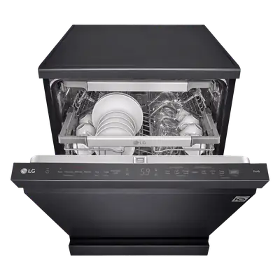 LG QuadWash Dishwasher XD3 Steam DFC335HM Matte Black