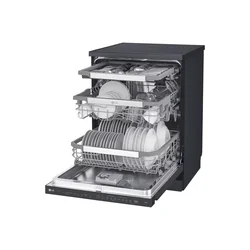 LG QuadWash Dishwasher XD3 Steam DFC335HM Matte Black