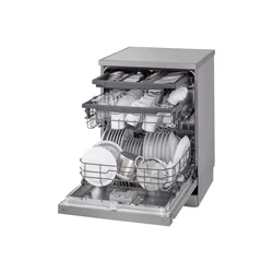 LG QuadWash Dishwasher XD5 Steam DFC533FV Prime Silver