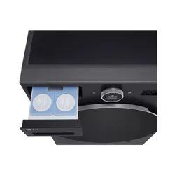 LG Washer Dryer Two-in-One Laundry Machine NT LCD 15kg/8kg F2515RNTKAR Black