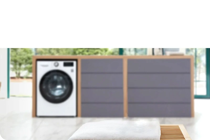 LG ThinQ app remotely controlling the FV1410H3P washer dryer.