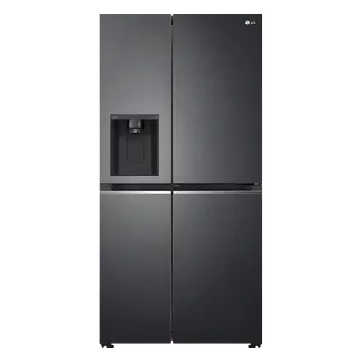 LG Side-by-Side Refrigerator V6 Dispenser 635L GC-J257SQNW Matte Black