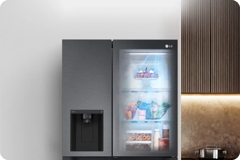 DoorCooling Plus airflow reaching food stored in the refrigerator door