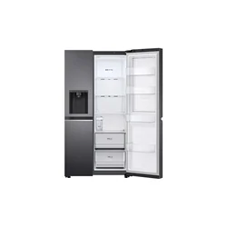 LG Side-by-Side Refrigerator V6 Dispenser 635L GC-J257SQNW Matte Black