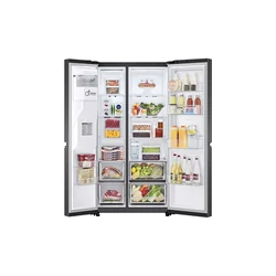 LG Side-by-Side Refrigerator V6 Dispenser 635L GC-J257SQNW Matte Black
