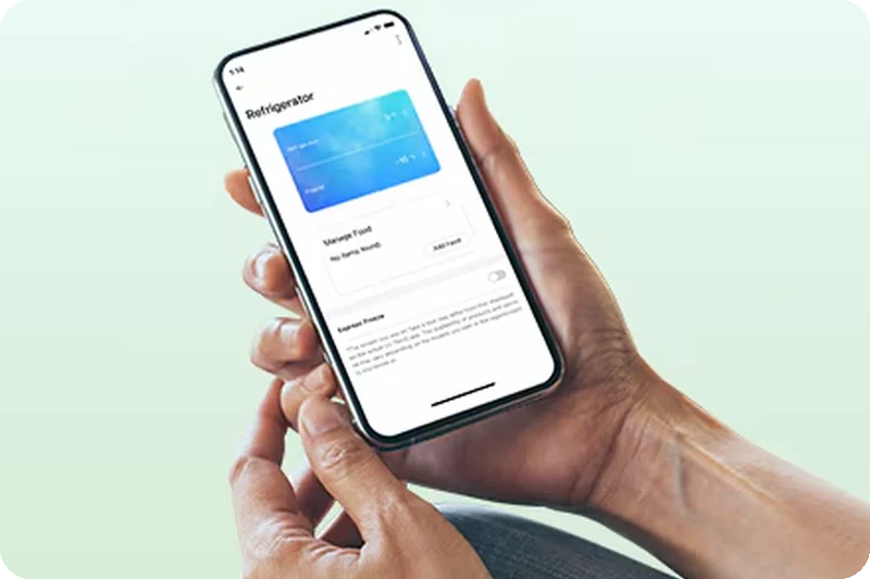 Smartphone used with LG Smart Diagnosis