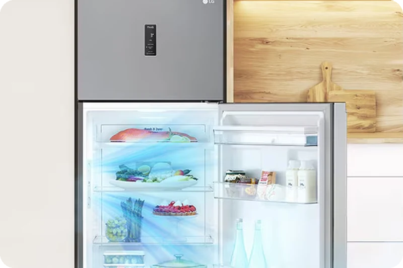 Smart Fresh Air reducing temperature rise during frequent door opening