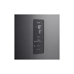 LG Top Freezer Refrigerator VT1 603L GRTF622PQHR Black
