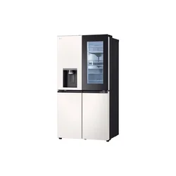 LG InstaView Refrigerator F-Next 6 Plumbed 601L PTOX24FFC7R Beige