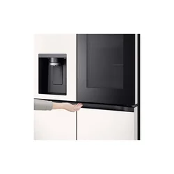 LG InstaView Refrigerator F-Next 6 Plumbed 601L PTOX24FFC7R Beige