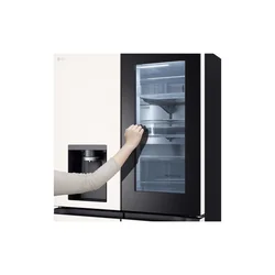 LG InstaView Refrigerator F-Next 6 Plumbed 601L PTOX24FFC7R Beige