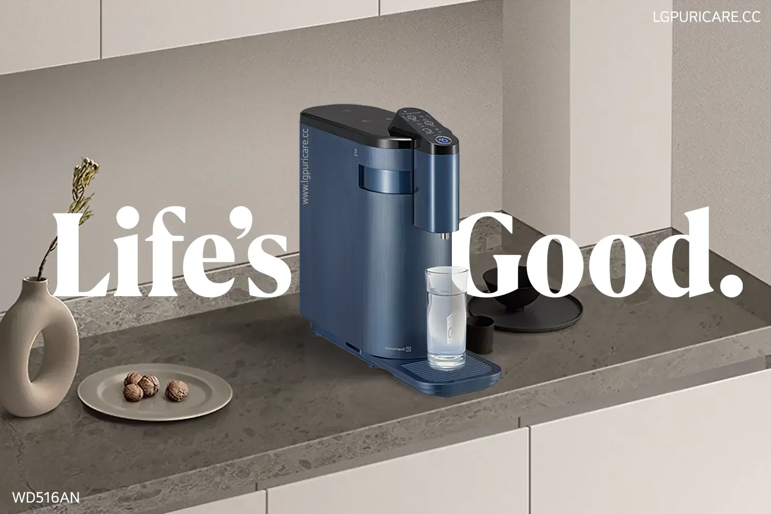 LG PuriCare Water Purifier 4-WARD+ WD516AN.ACNRLML Navy Blue