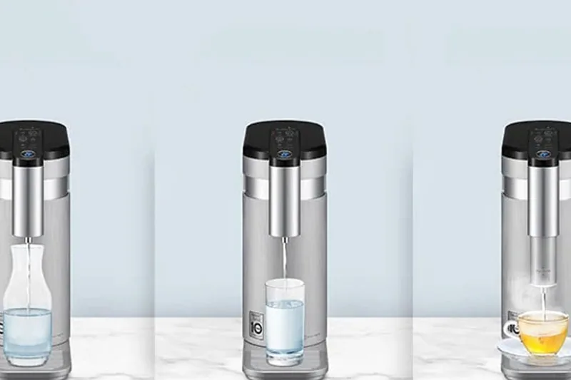 LG PuriCare WD516AN Silver four-direction moving tap