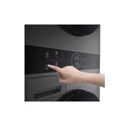 LG WashTower All-in-One Stacked Laundry Machine 14kg/10kg WT1410NHB Black