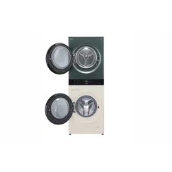 LG WashTower All-in-One Stacked Laundry Machine 25kg/20kg WT2520NHEGR Natural Green