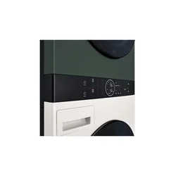 LG WashTower All-in-One Stacked Laundry Machine 25kg/20kg WT2520NHEGR Natural Green